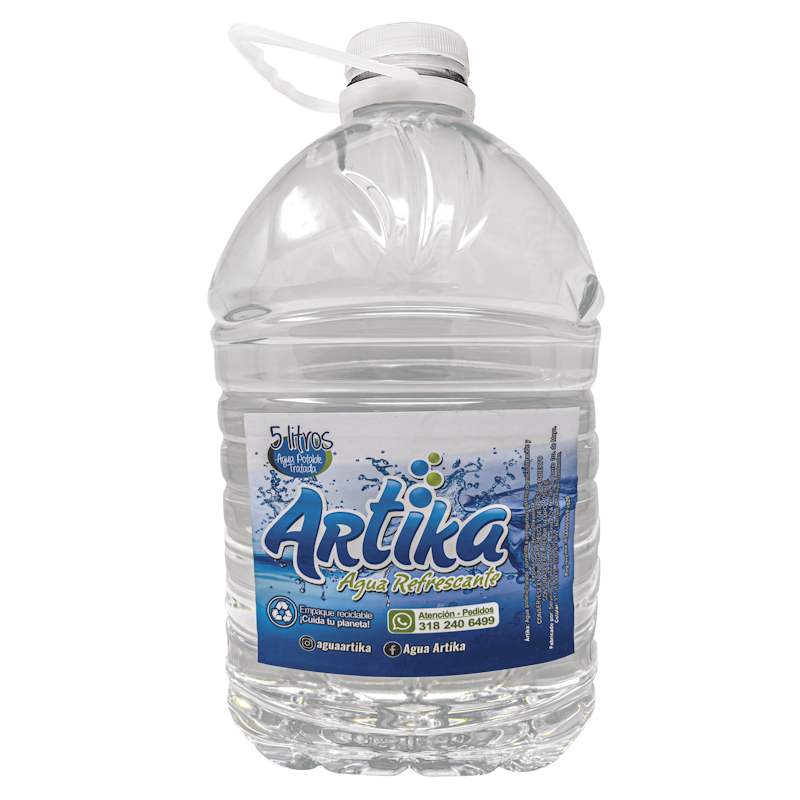 Garrafa 5 Litros - Agua-Artika